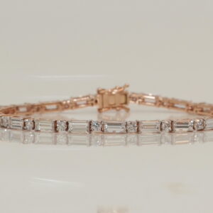 Rose Gold Diamond Bracelet