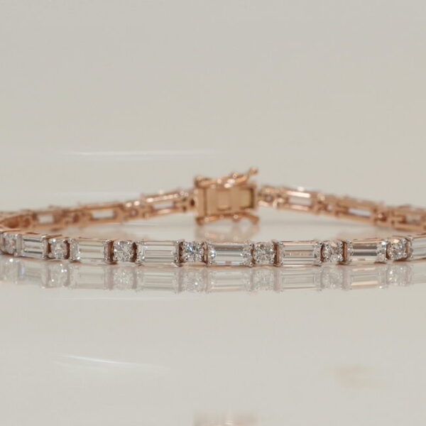 Rose Gold Diamond Bracelet