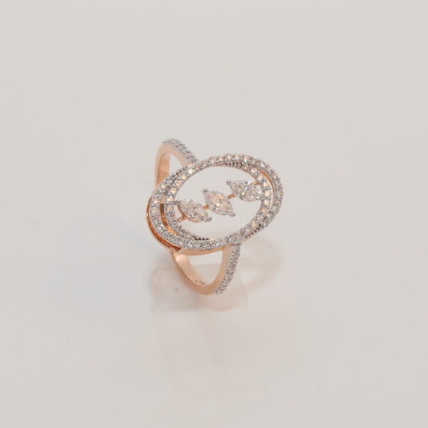 Infinity Diamond Dance Ring
