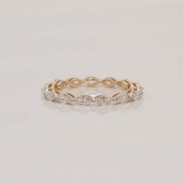 Diamond Marquise Eternity Band.