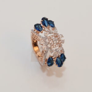 Sapphire Empress Cocktail Ring